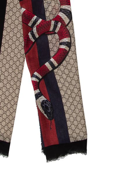 gucci scarf with snake